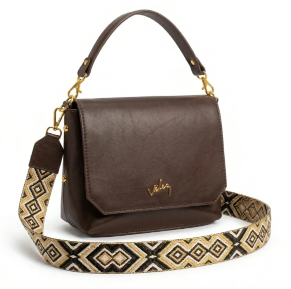 Bolso Carriel Vélez de Cuero Premium – Últimas Unidades Con 80% de Descuento 🔥
